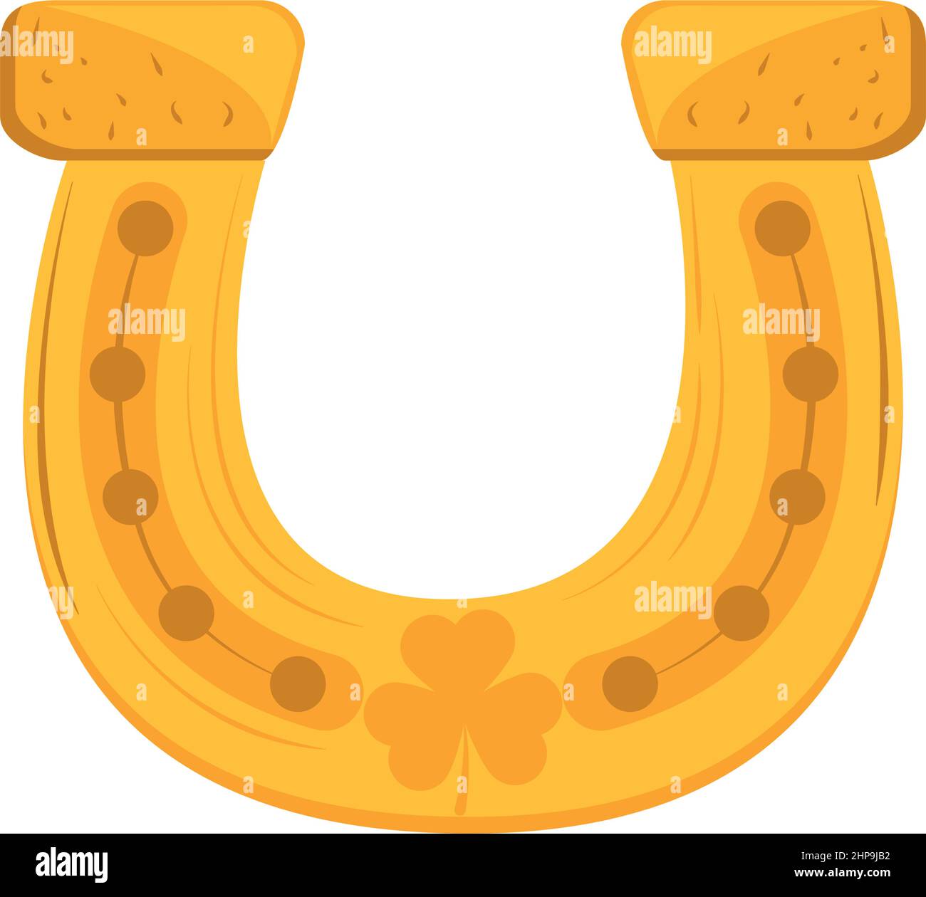 gold horseshoe icon Stock Vector Image & Art - Alamy
