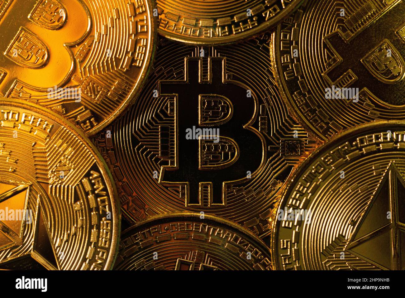 Cryptocurrency wallpaper hi-res stock photography and images - Alamy