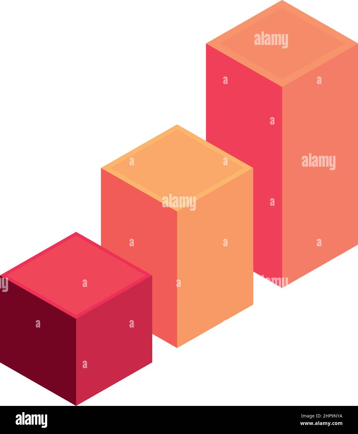 isometric statistic graph Stock Vector Image & Art - Alamy