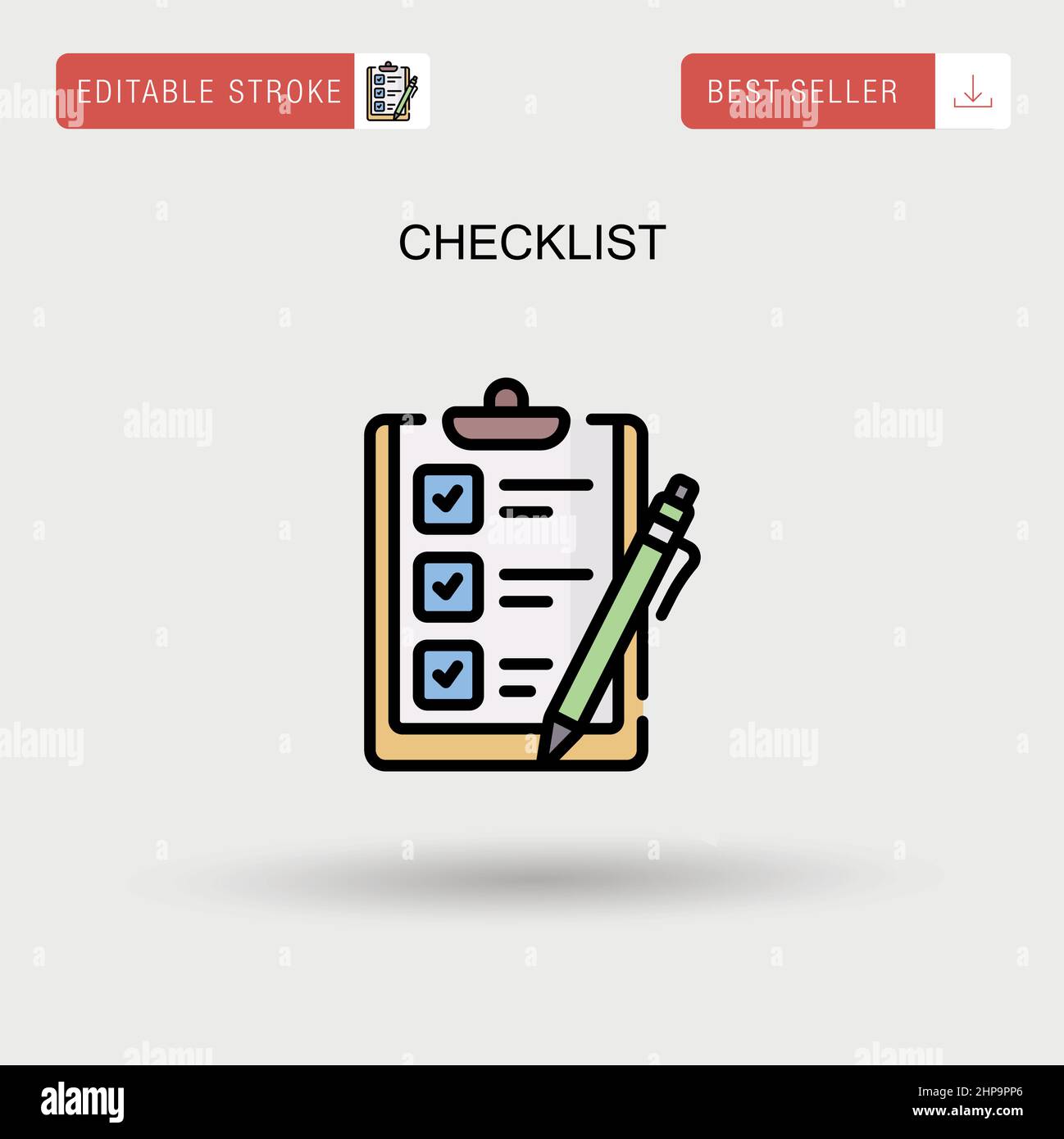 Checklist Stock Vector Images Alamy