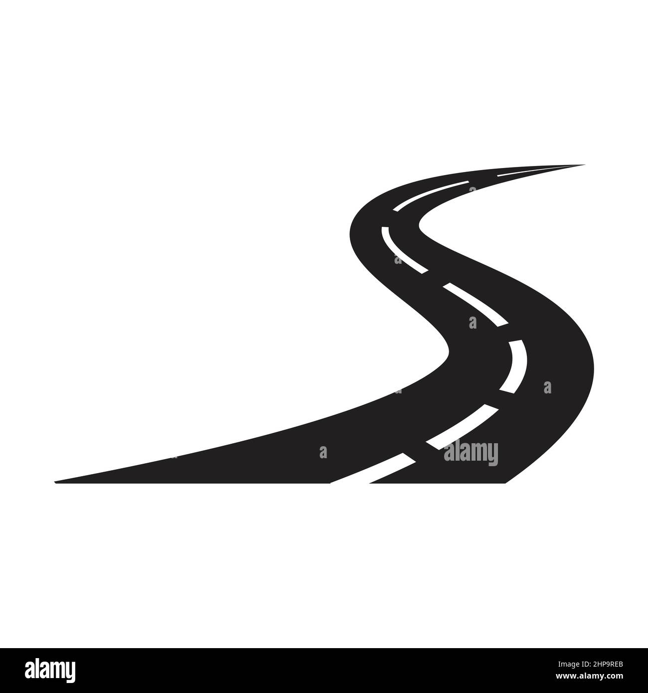 Road icon hi-res stock photography and images - Alamy