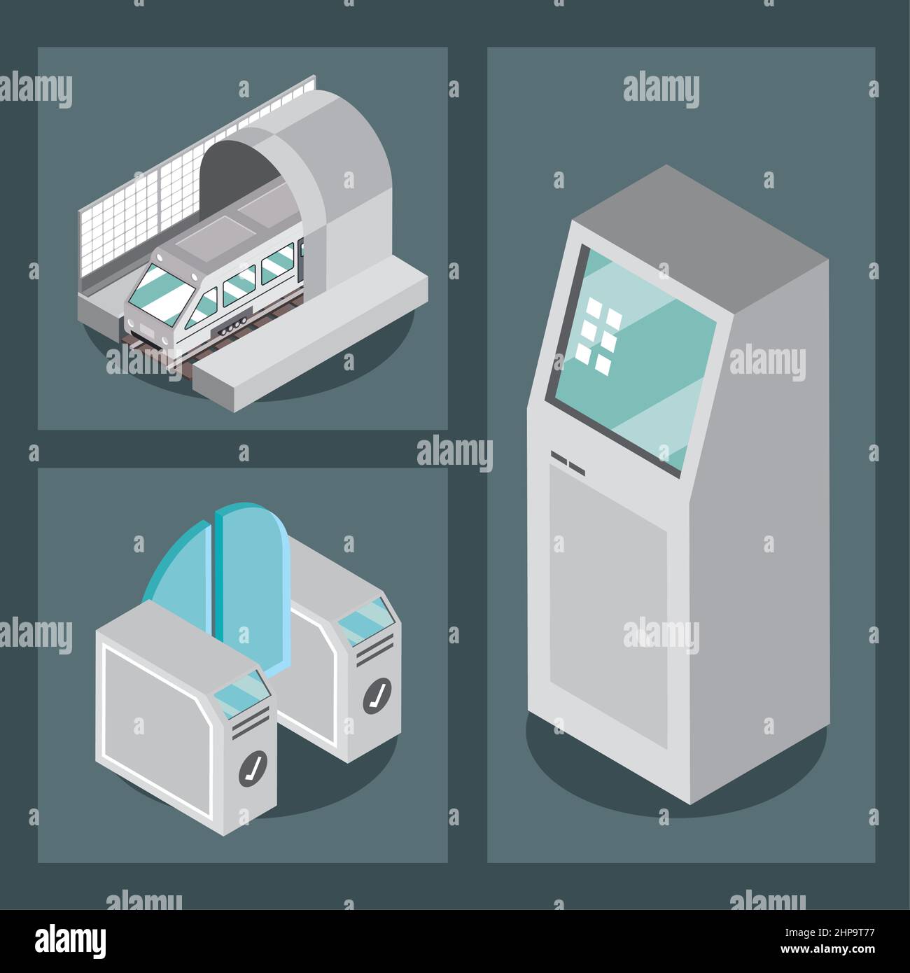 set subway train machines Stock Vector Image & Art - Alamy