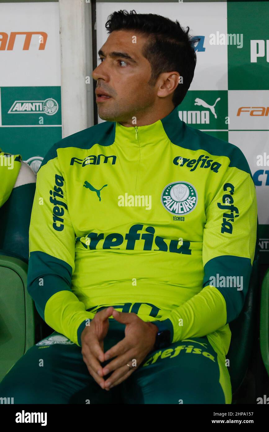 Abel Ferreira during the Campeonato Paulista football match between Palmeiras and Agua Santa at the Allianz Parque stadium Ricardo Moreira/SPP Credit: SPP Sport Press Photo. /Alamy Live News Stock Photo