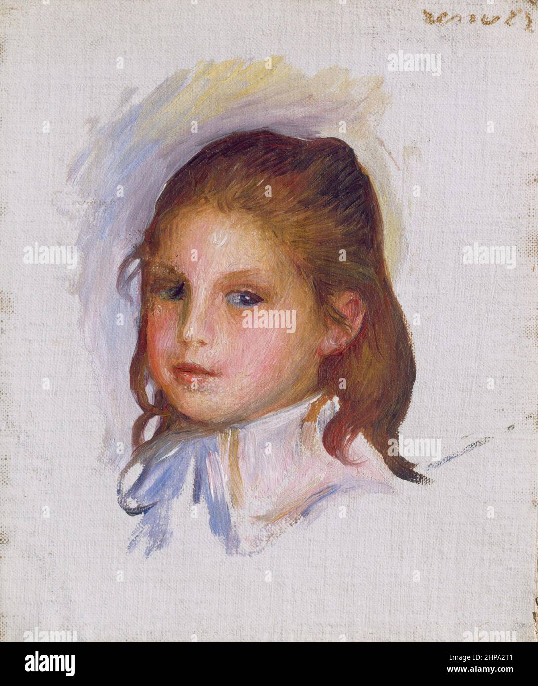 Title Child with Brown Hair Creator Pierre Auguste Renoir Date 1887/
