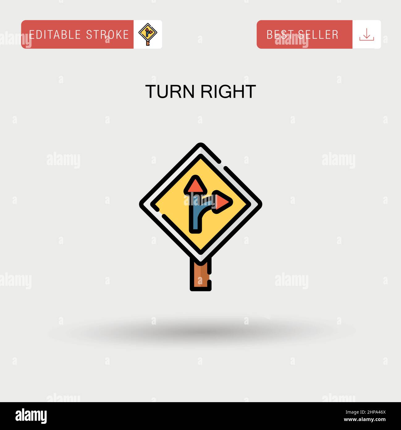 Turn right turn left Stock Vector Images Alamy Turn right turn left Stock Vector Images Alamy