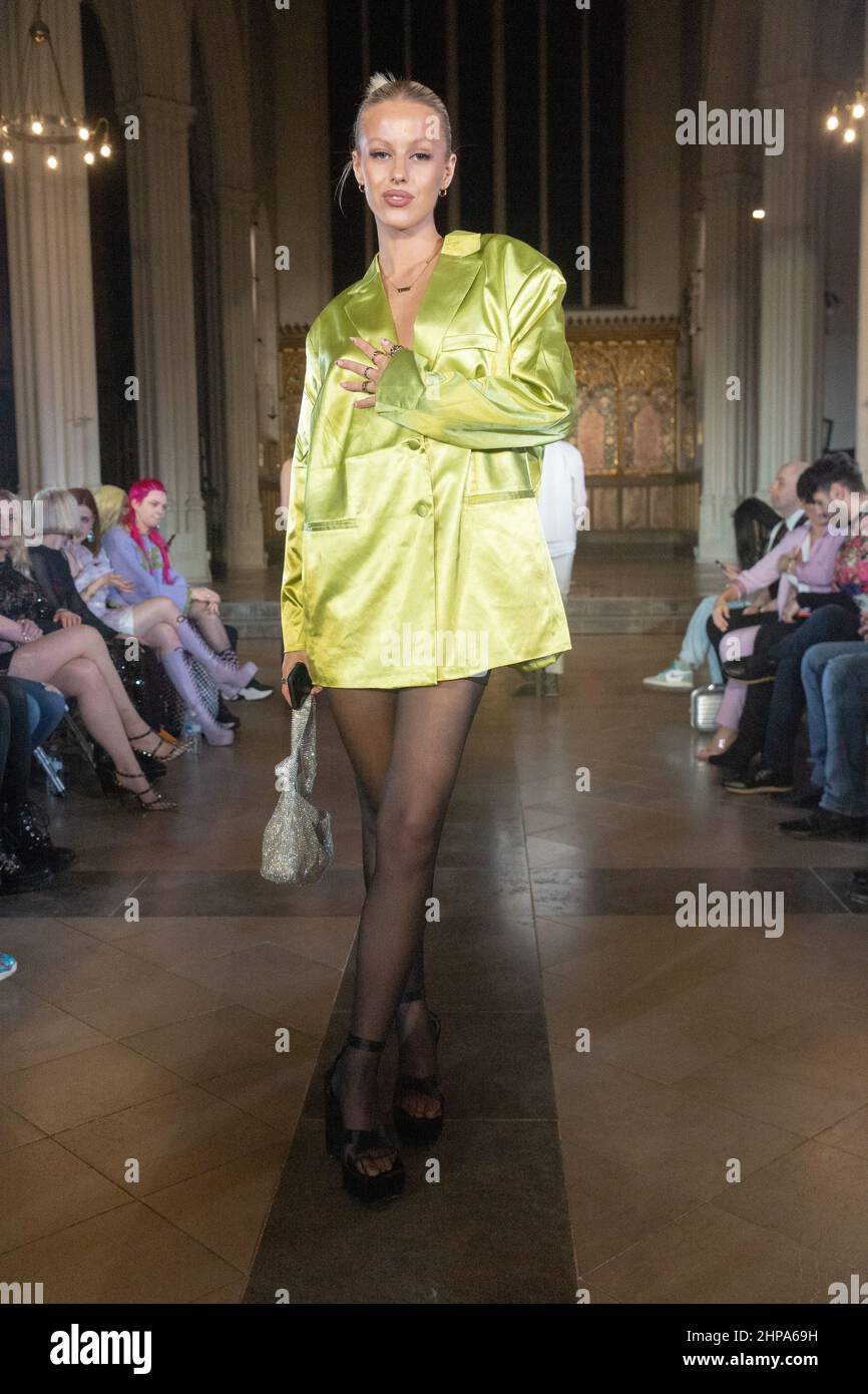 19th February 2022. Celebs Flock to Fashions Finest. Lexi Mackeown