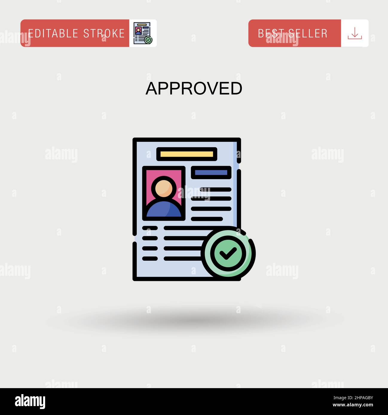 approve-icon-hi-res-stock-photography-and-images-alamy