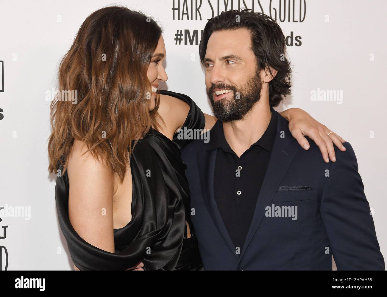 (LR) Mandy Moore and Milo Ventimiglia arrives at the 9th Annual Make