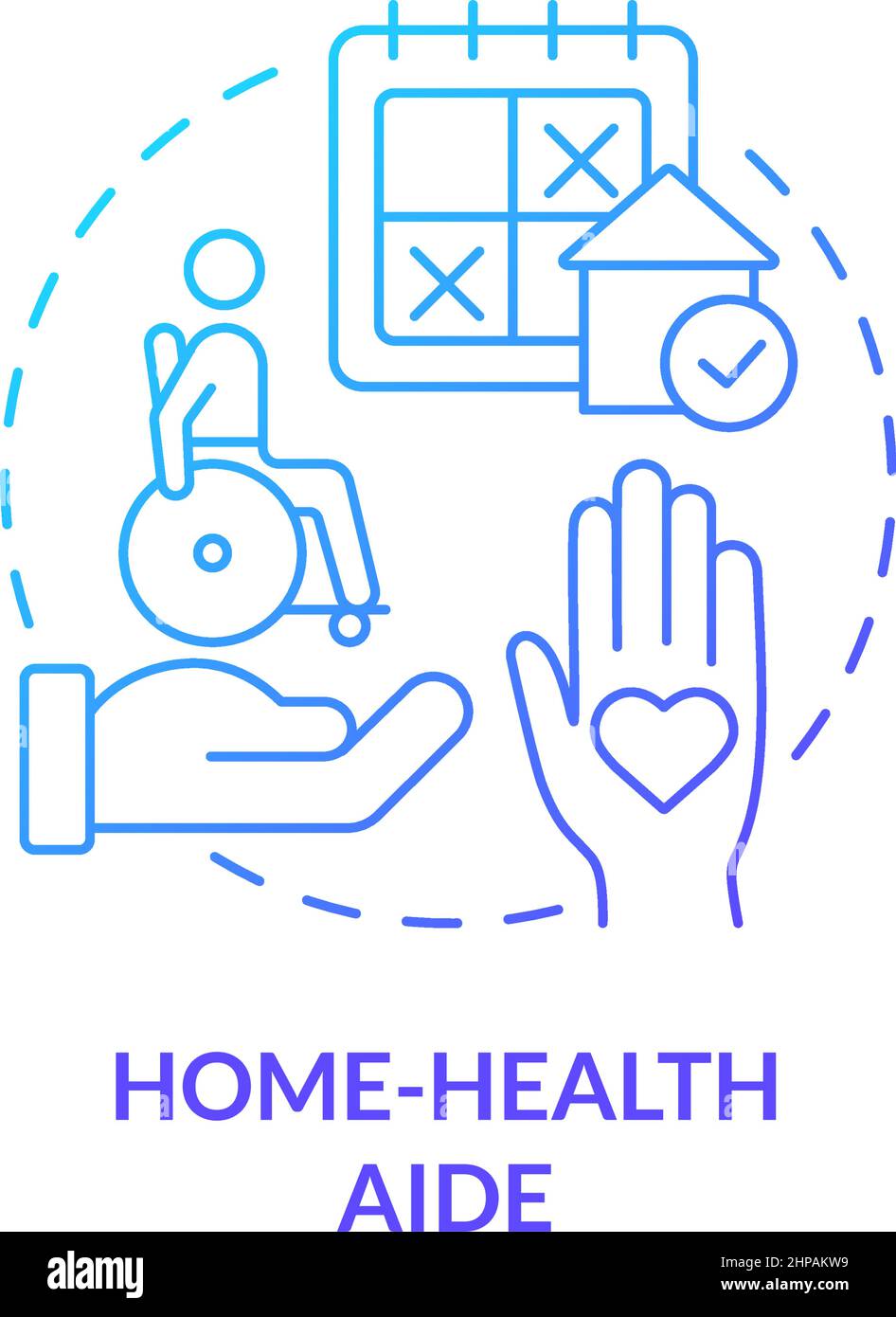 Home visiting service Stock Vector Images - Alamy