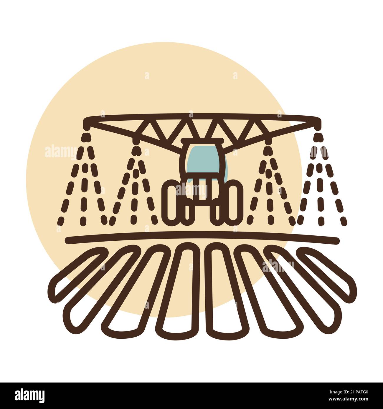 Fertilizer fertilizing Stock Vector Images - Alamy