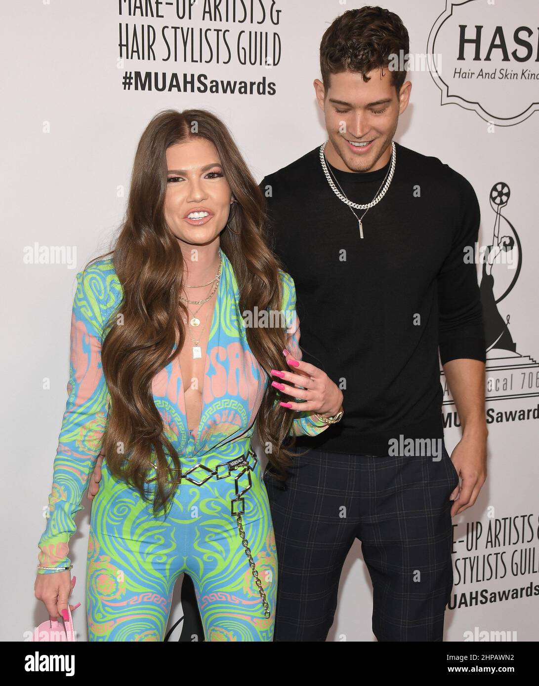 Los Angeles, USA. 19th Feb, 2022. (L-R) Chanel West Coast and Dom