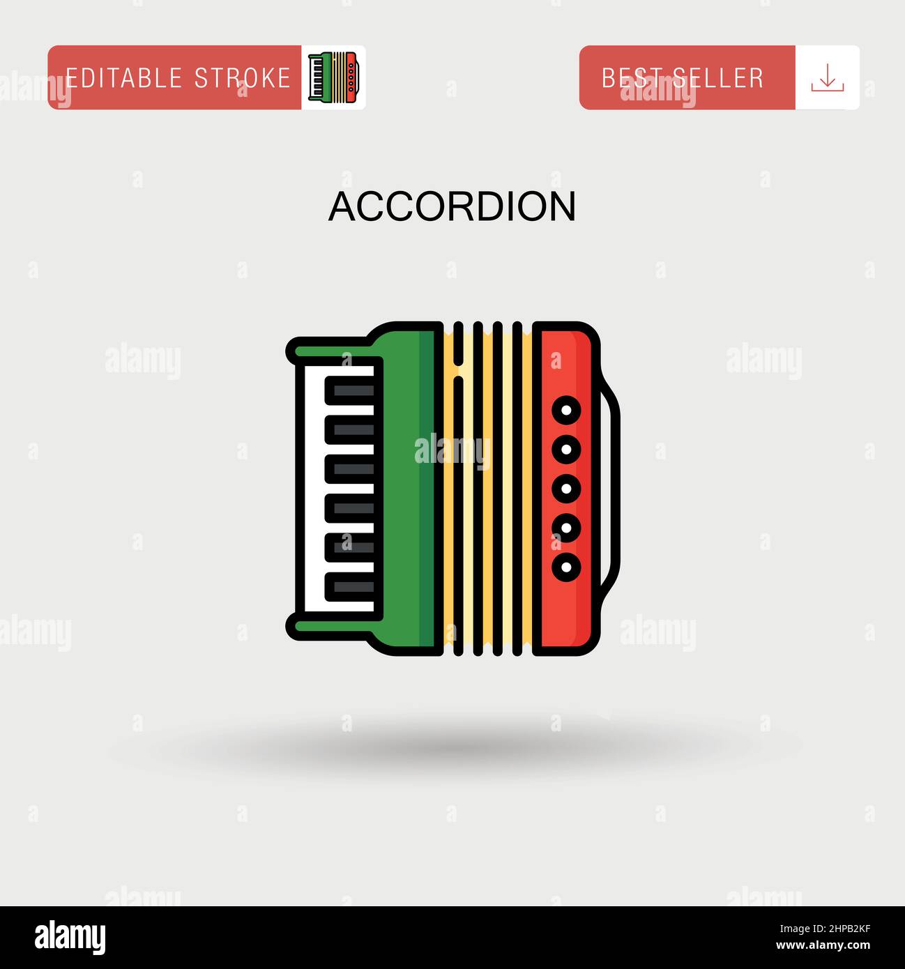 Accordion musical instrument music hires stock photography and images