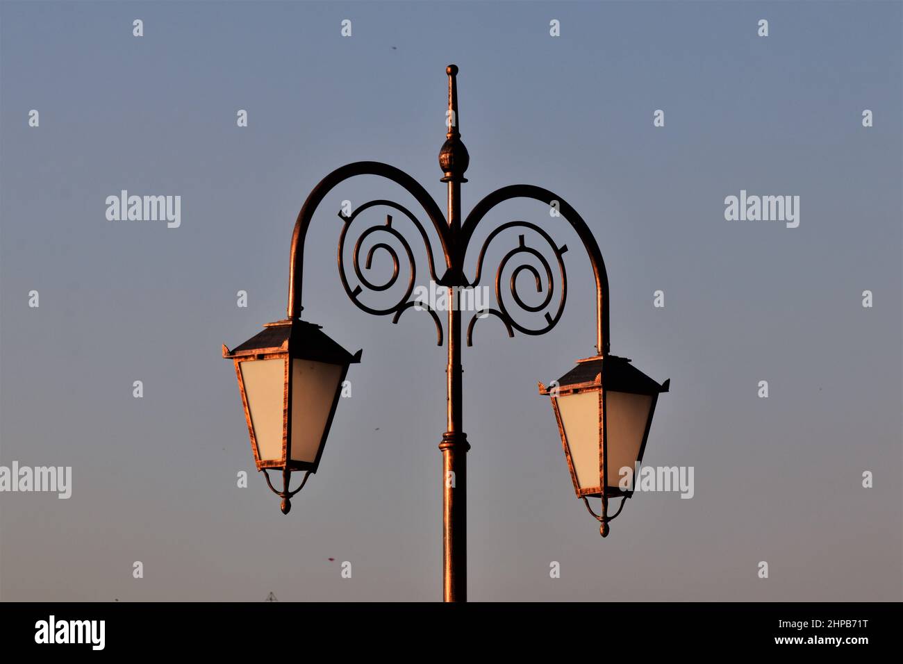 Street Lamp Post Stock Photo Alamy