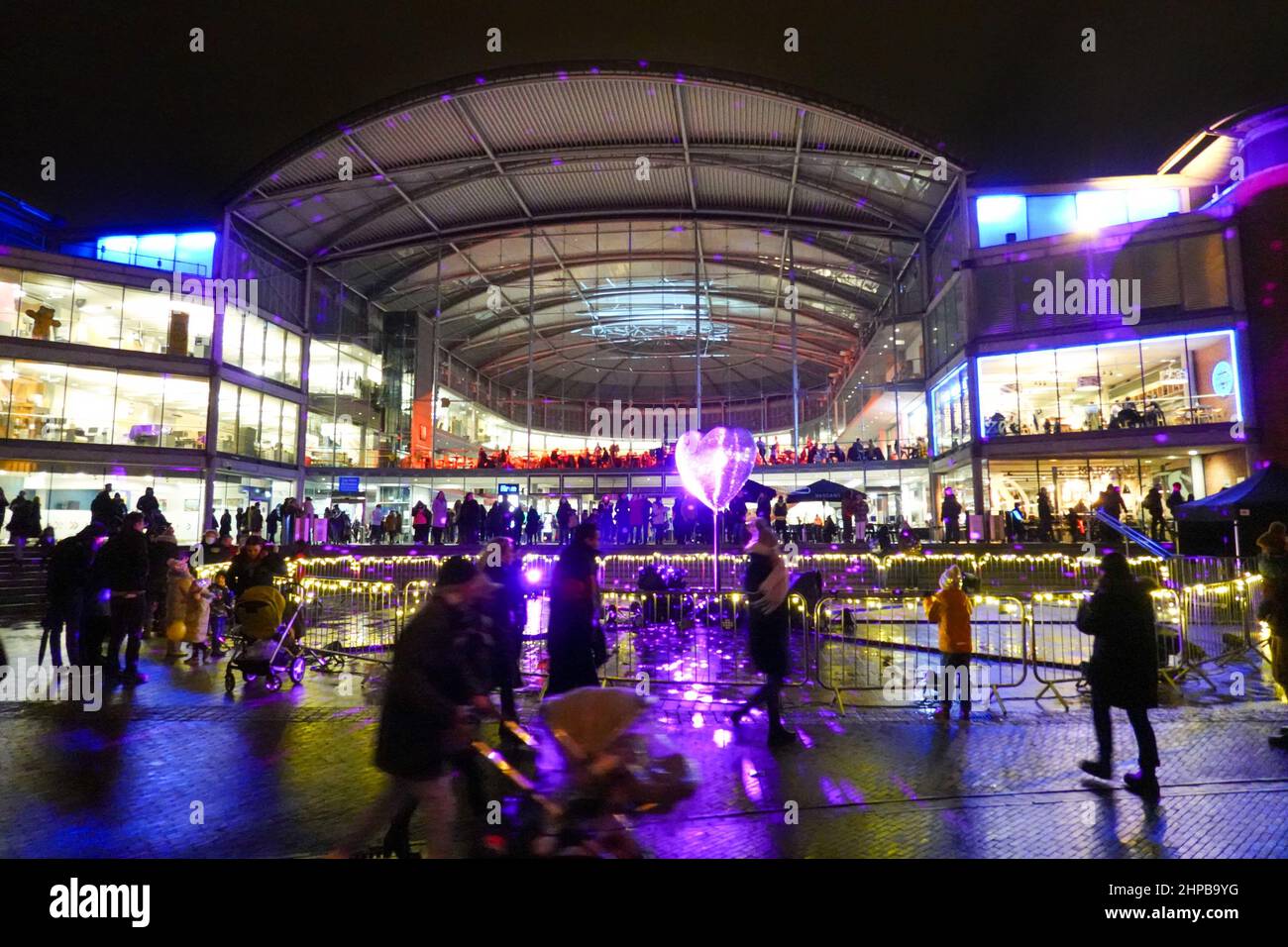 Norwich Love Light festival Stock Photo Alamy