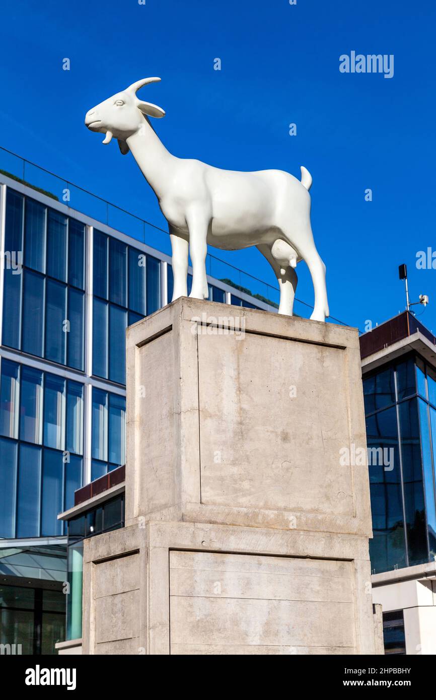 Statue of Dancing Goats on the Market Square in Nowy Targ Editorial Stock  Image - Image of city, dancing: 267731399