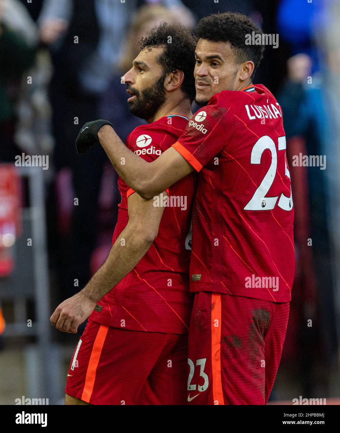 LUIS DIAZ, LIVERPOOL FC, 2022 Stock Photo - Alamy