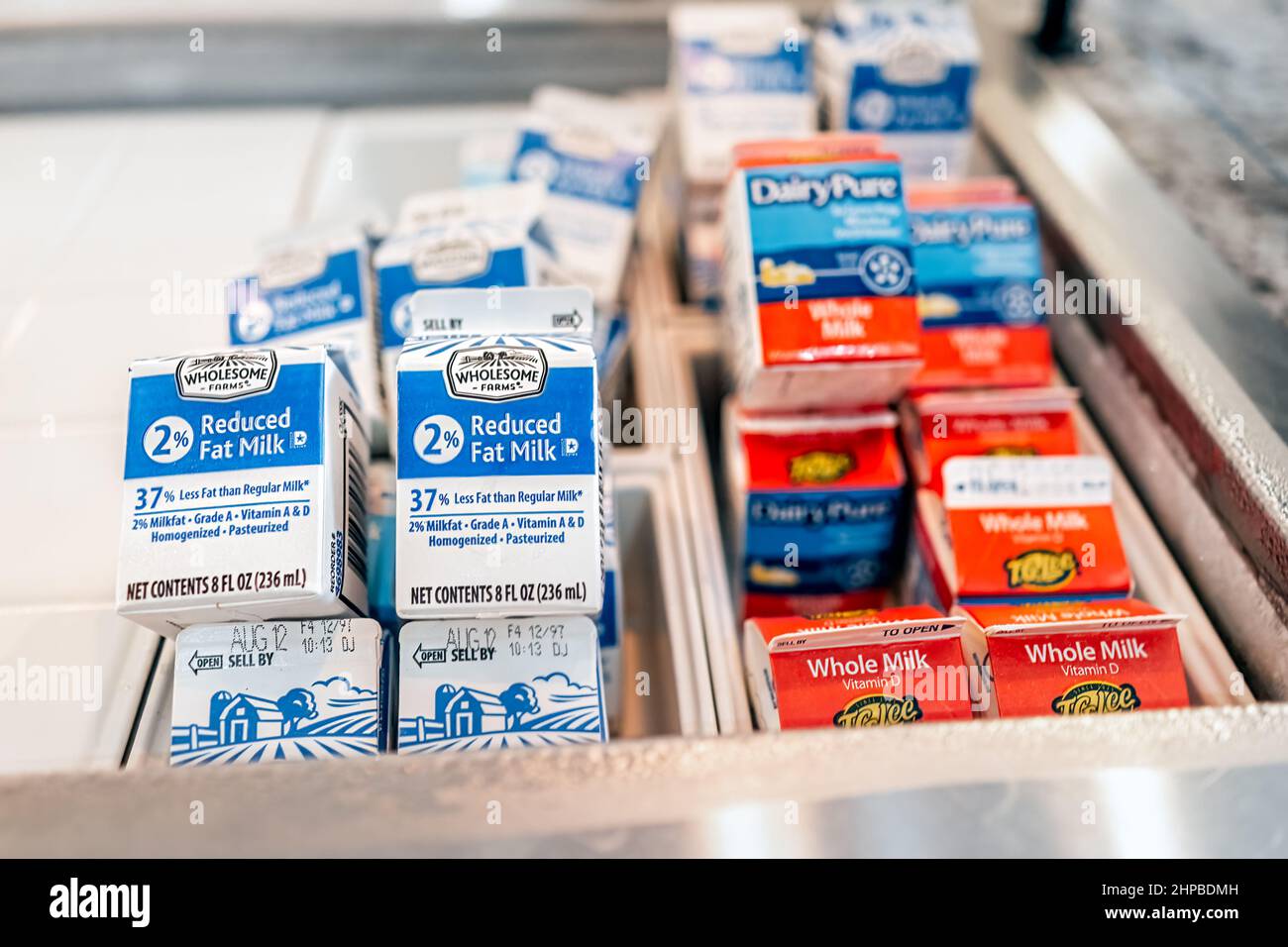 Small carton milk hi-res stock photography and images - Alamy