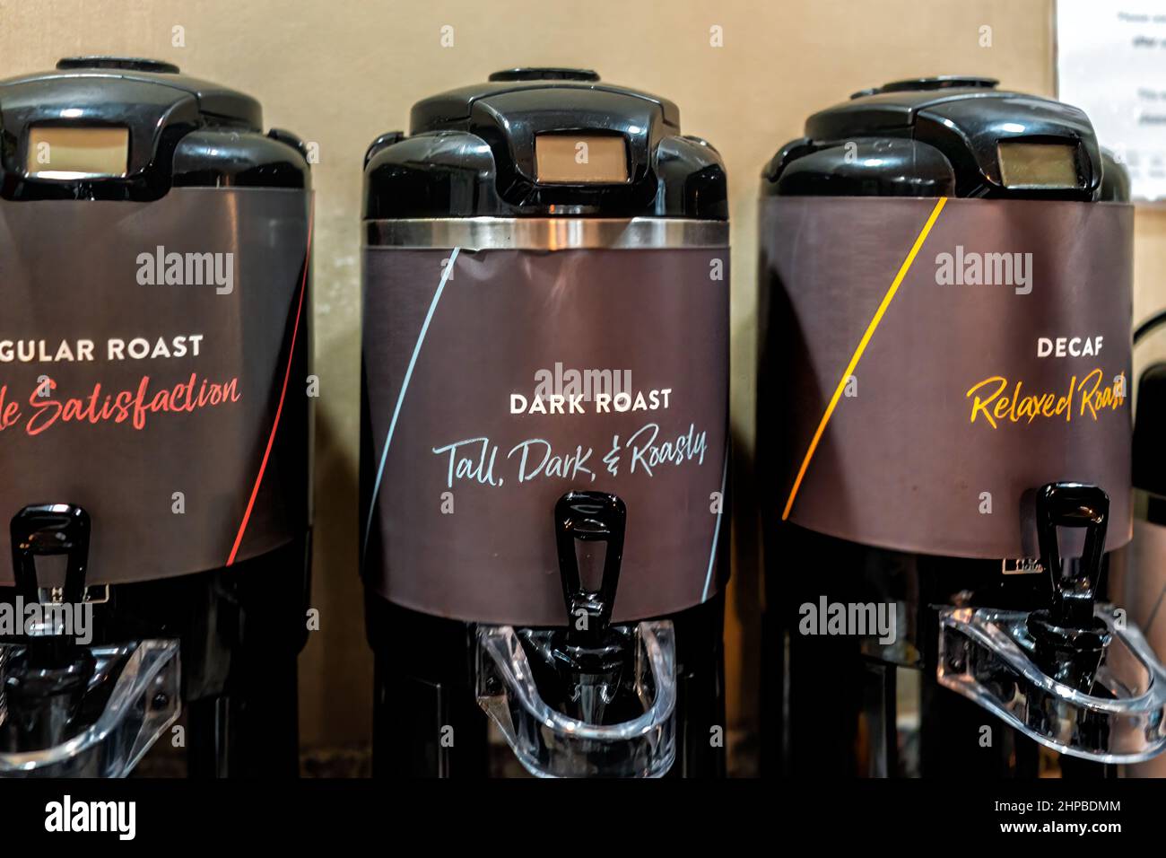 https://c8.alamy.com/comp/2HPBDMM/naples-usa-august-6-2021-ihg-staybridge-suites-hotel-morning-buffet-continental-breakfast-with-dispenser-machine-for-coffee-selection-of-dark-roa-2HPBDMM.jpg