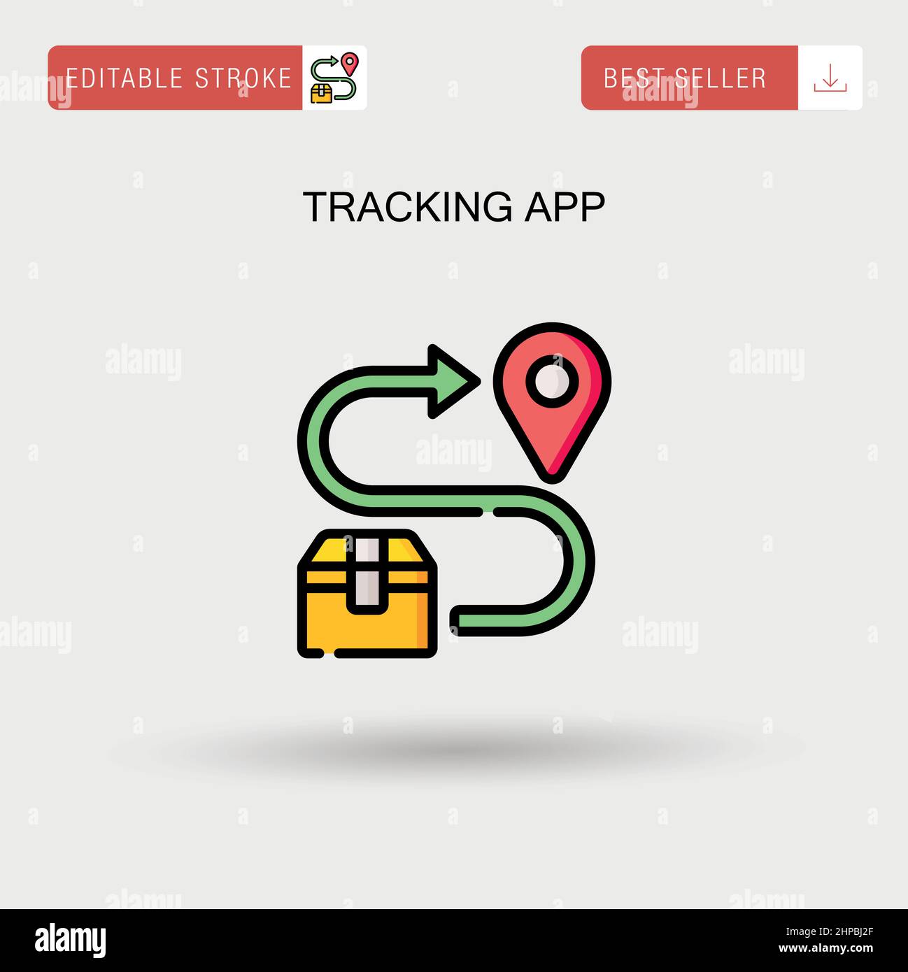 Tracking device Stock Vector Images - Alamy