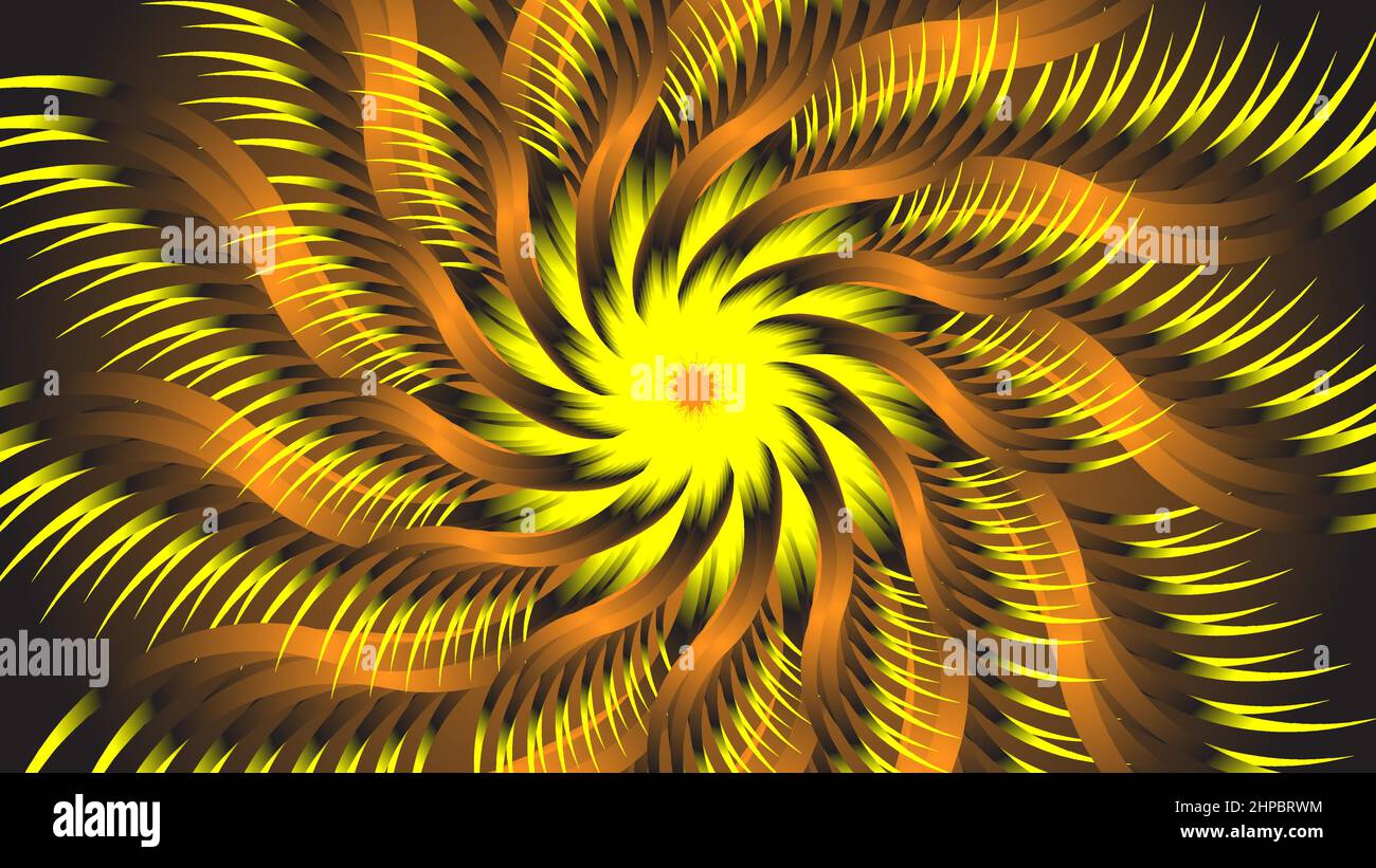 Elegant abstract flower illustration background Stock Vector