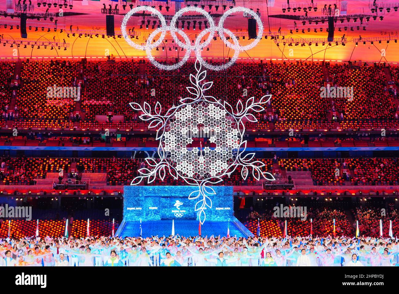Beijing, China. 20th Feb, 2022. Caption: Olympics, Closing Ceremony of ...