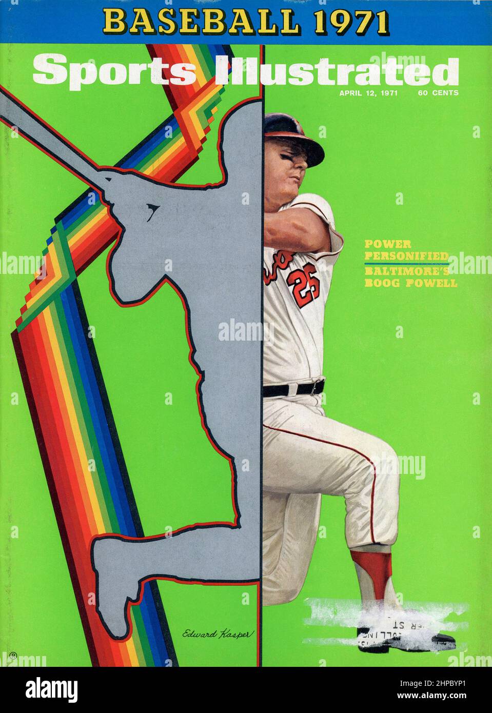 1971 Sports Illustrated Baseball Replay [tabletopsports 45868.91]