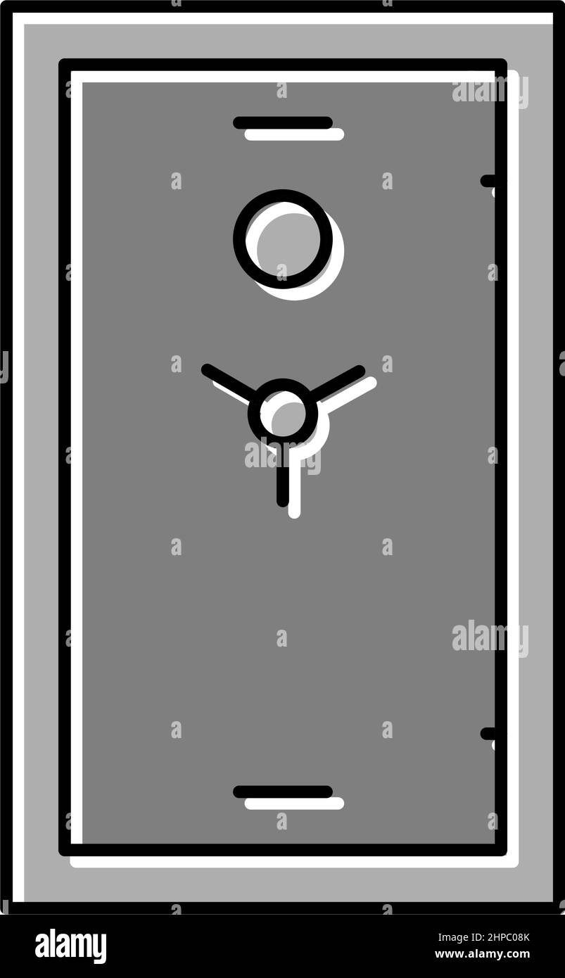 gun safe color icon vector illustration Stock Vector Image & Art Alamy