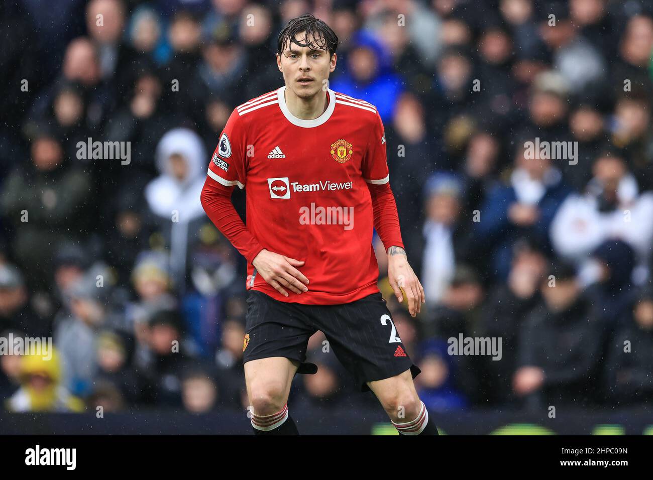 Victor Lindelof #2 of Manchester United during the game Stock Photo