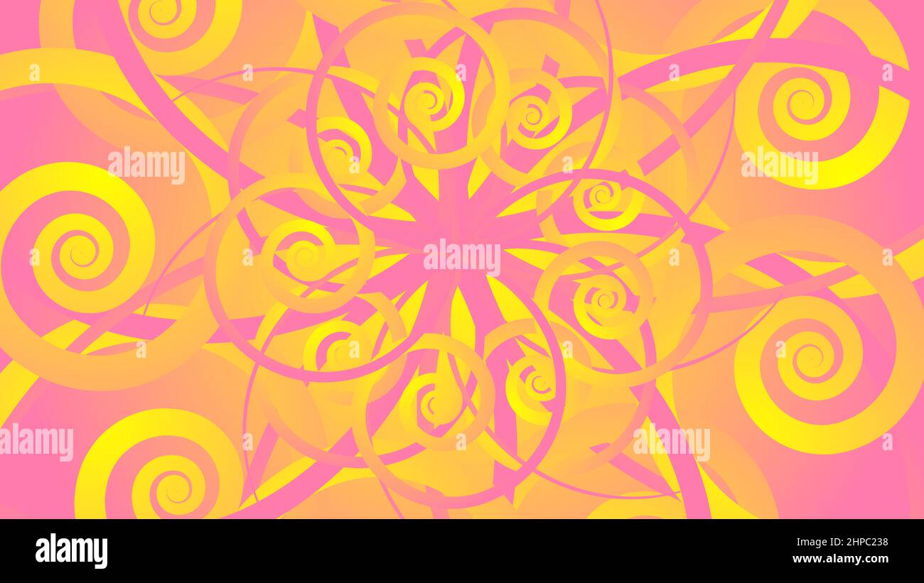 Abstract background ornament shaped artistic flower Stock Vector