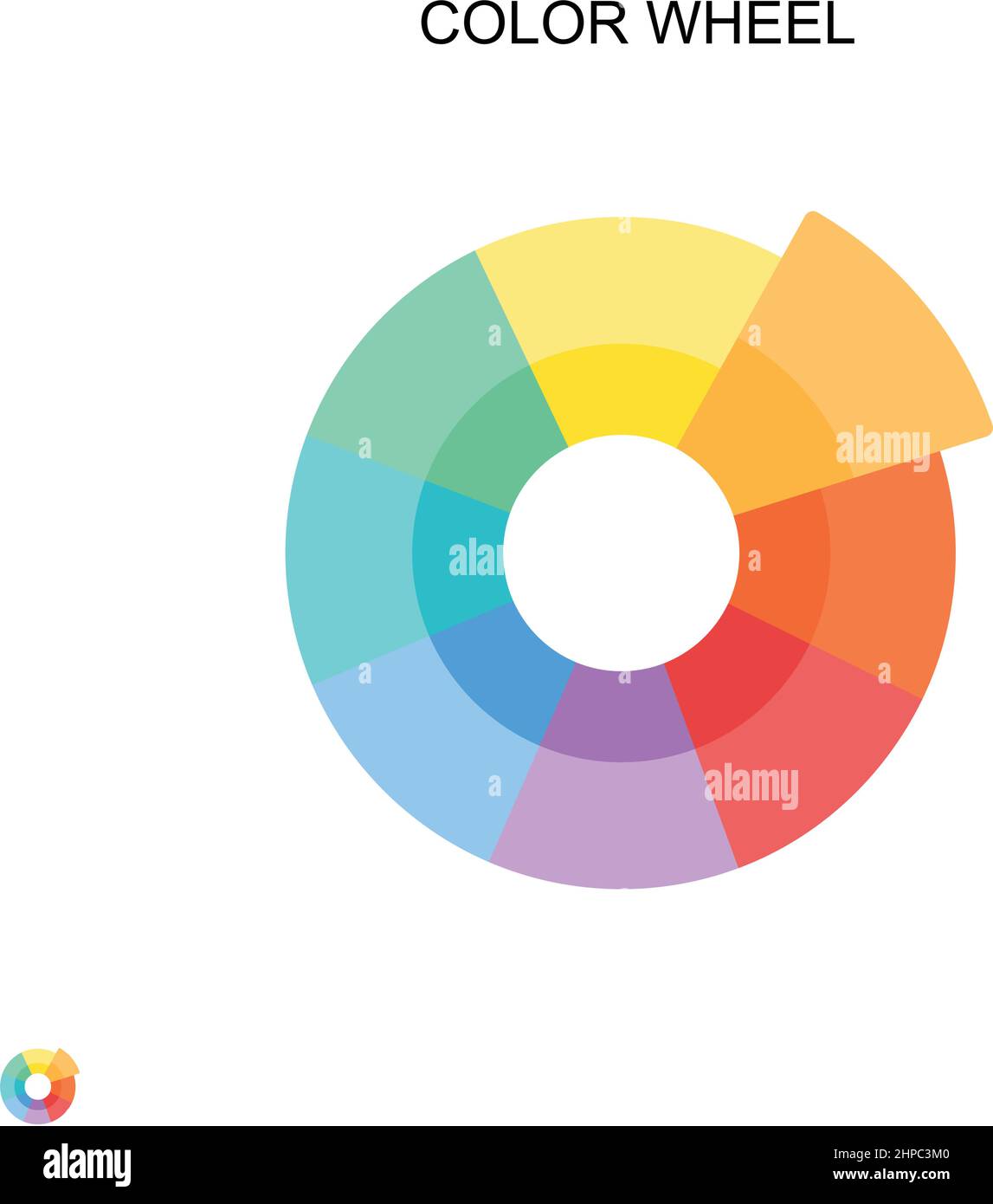 Color wheel Cut Out Stock Images & Pictures - Alamy