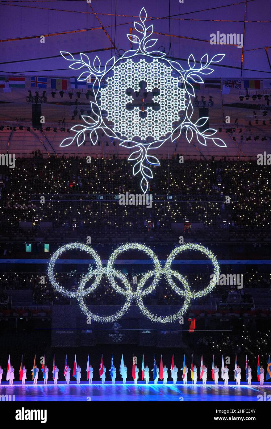 Olympic rings and snowflake hi-res stock photography and images - Alamy