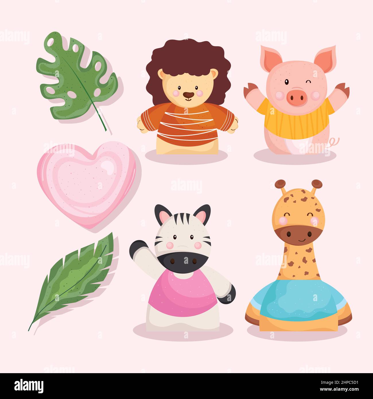 icons with little animals Stock Vector Image & Art - Alamy