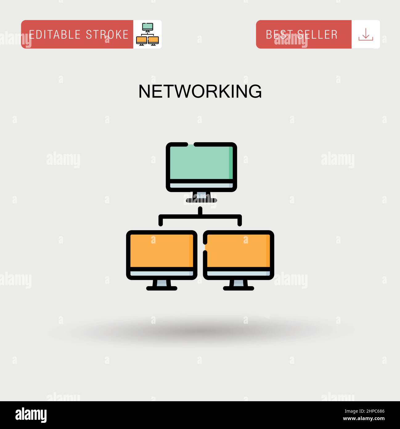 Business people networking city Stock Vector Images - Alamy