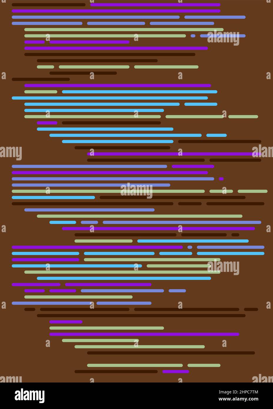 Cartoon coding simulated lines vector illustration Stock Vector Image ...