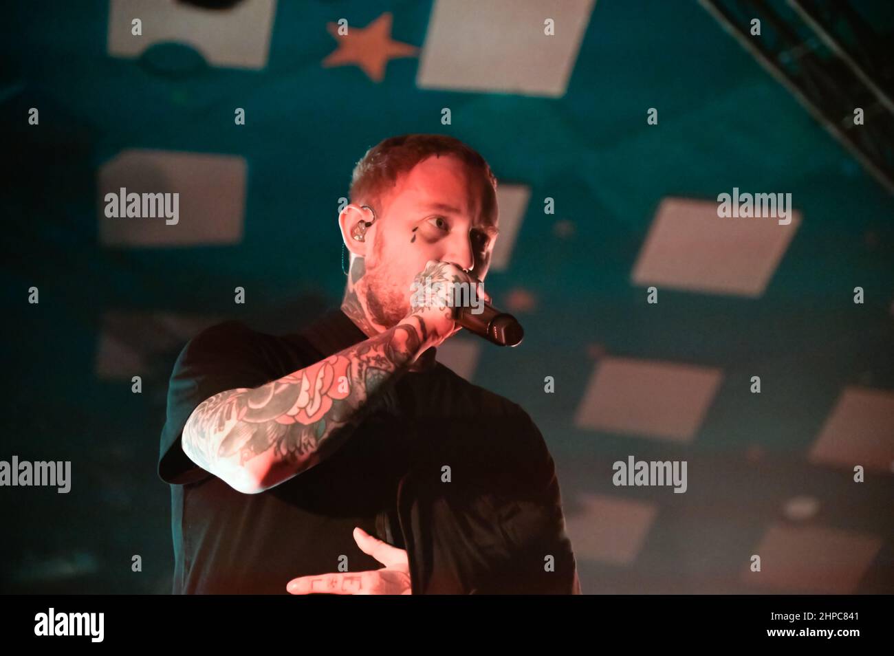 Frank Carter and the Rattlesnakes - Barrowland Glasgow 22nd Oct 2021 Stock Photo