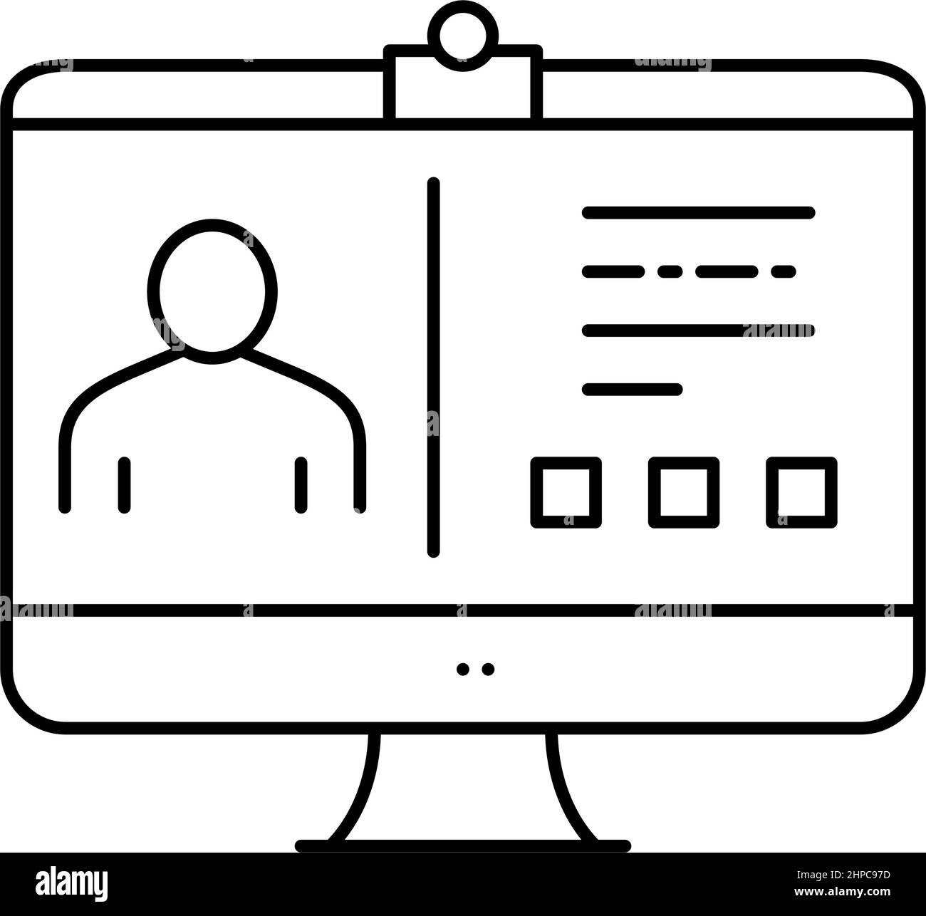 online education line icon vector illustration Stock Vector Image & Art ...