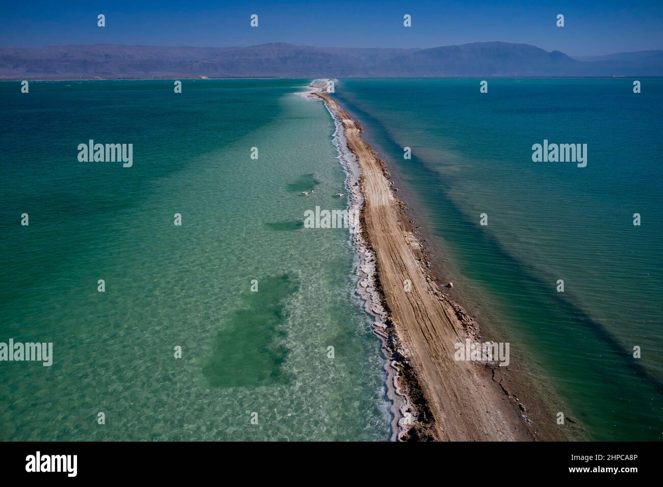 Aerial view of sea lake hi-res stock photography and images - Alamy