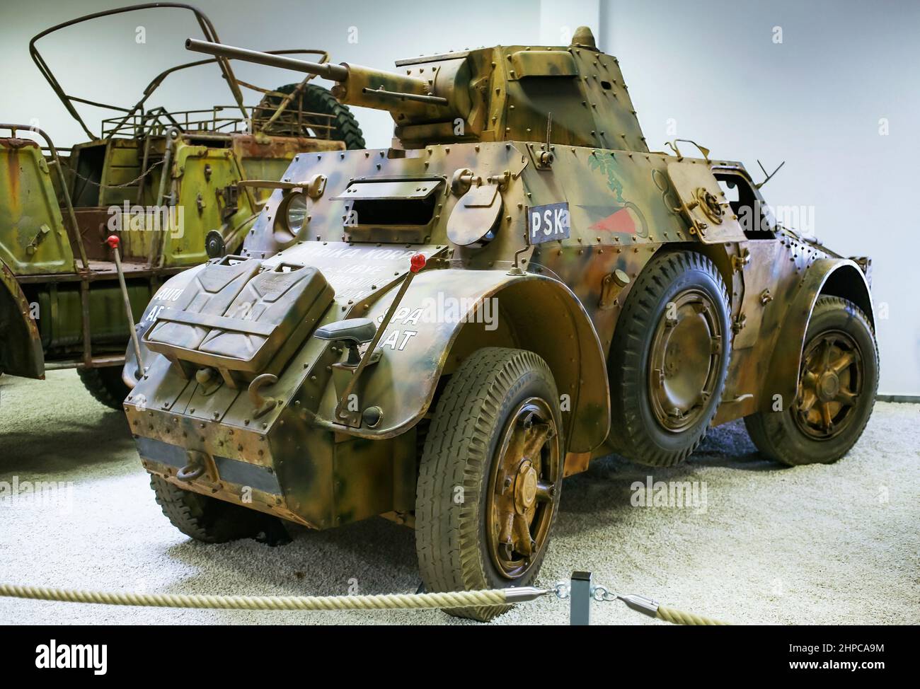 Ww2 italian armoured car hires stock photography and images Alamy