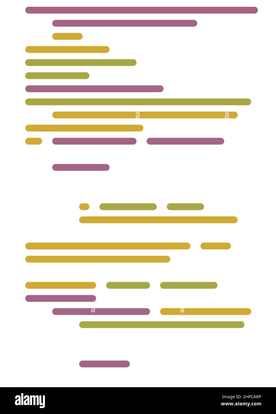 Cartoon coding simulated lines vector illustration Stock Vector Image ...