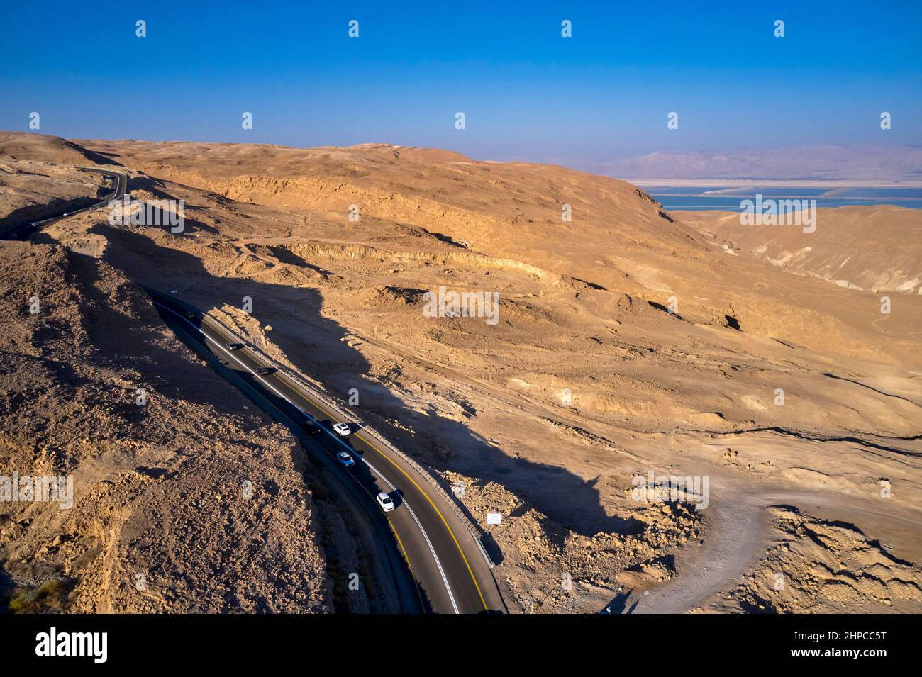 View in Judean mountains in Israel Stock Photo