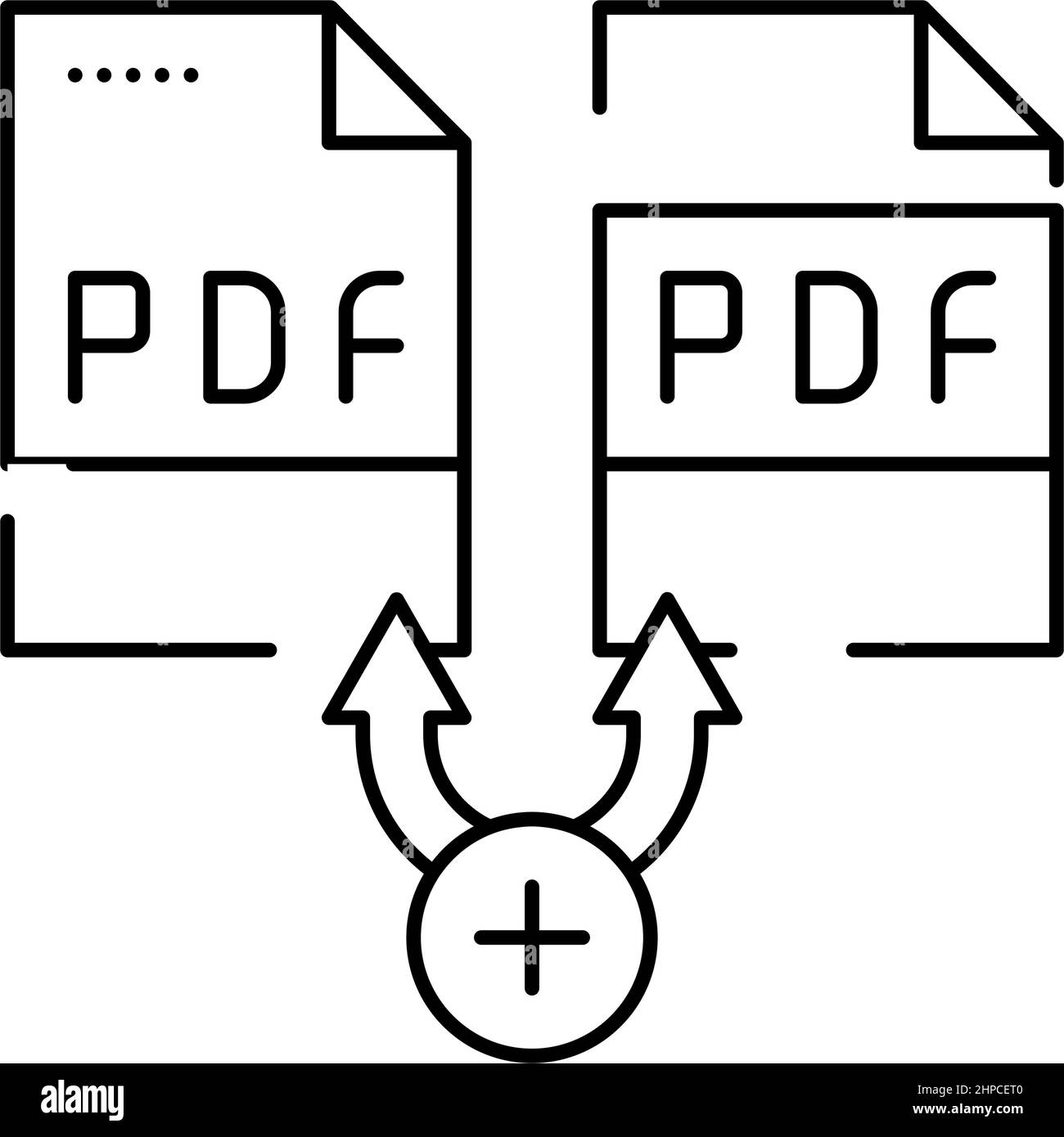 Printing pdf Stock Vector Images - Alamy