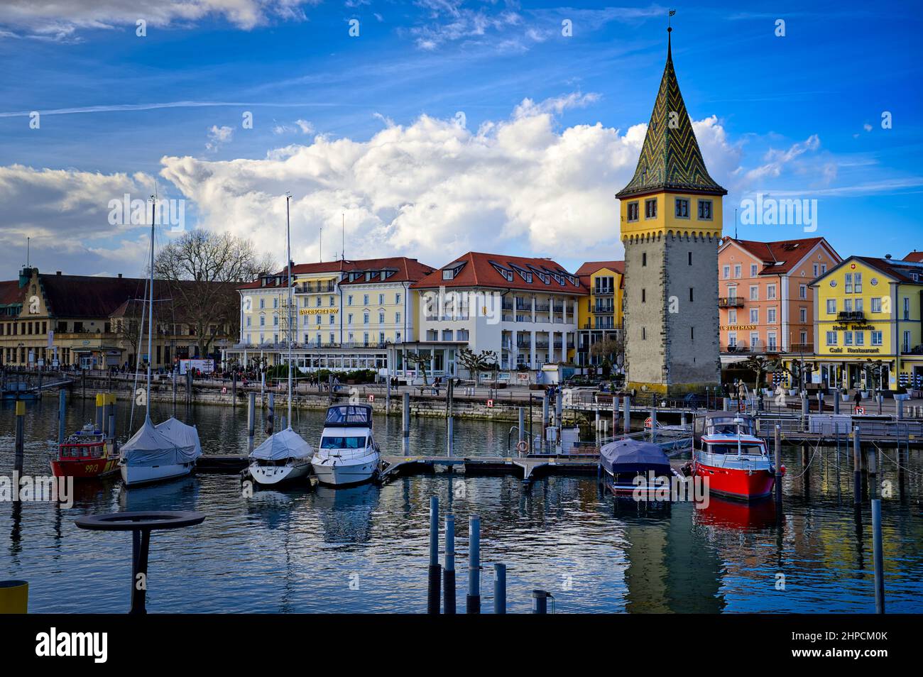 Lindau Friedrichshafen Bodensee Stock Photo Alamy