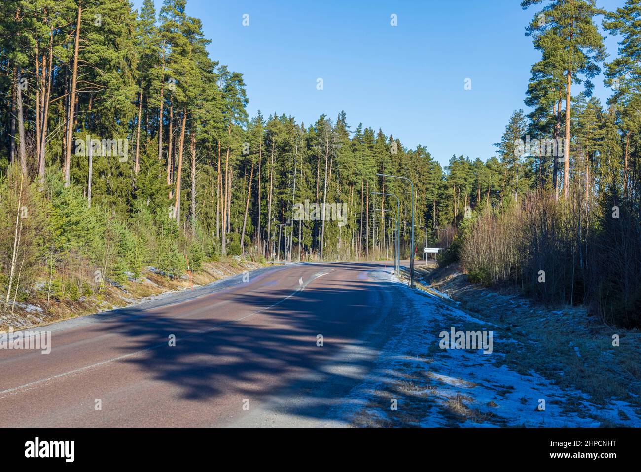 Spring Background Road Beauty on the road hi-res stock photography and images - Alamy