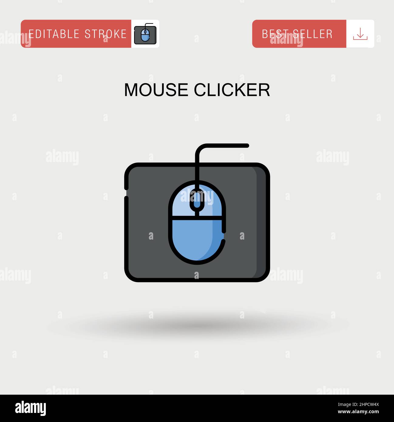 Mouse Clicker Stock Vector Images Alamy