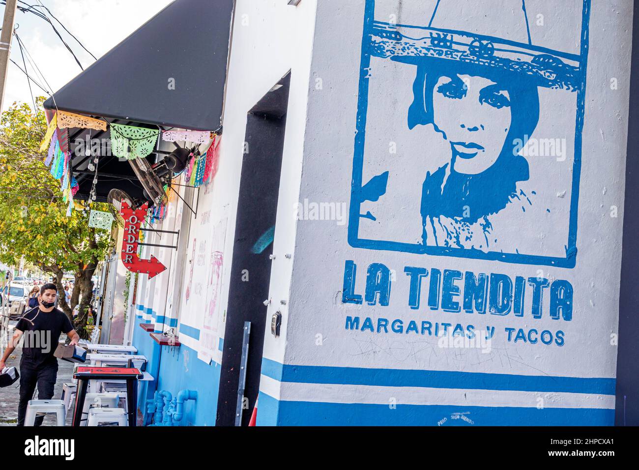 Miami Florida Wynwood Art District La Tiendita Margaritas Y Tacos
