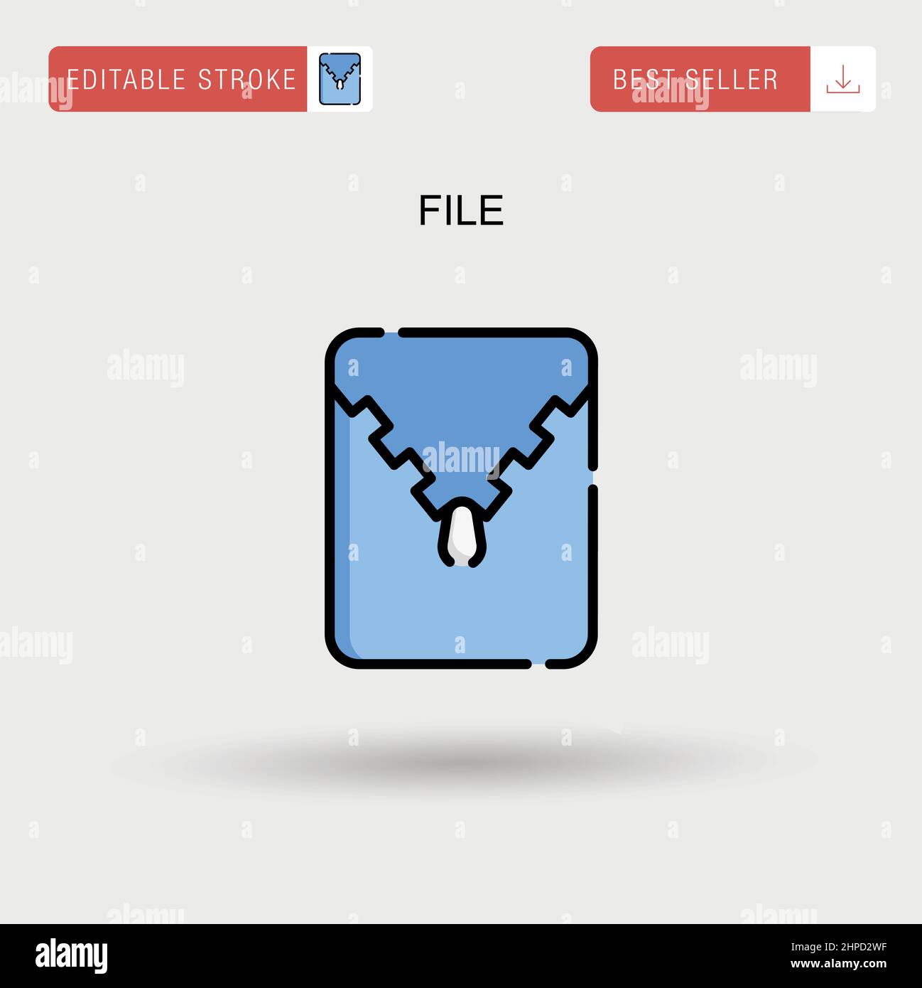 File Simple vector icon Stock Vector Image & Art - Alamy