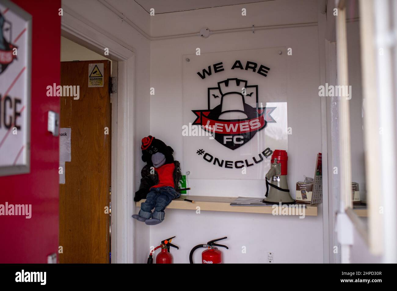 Lewes v Margate PP, 19/02/2022. The Dripping Pan stadium, Isthmian