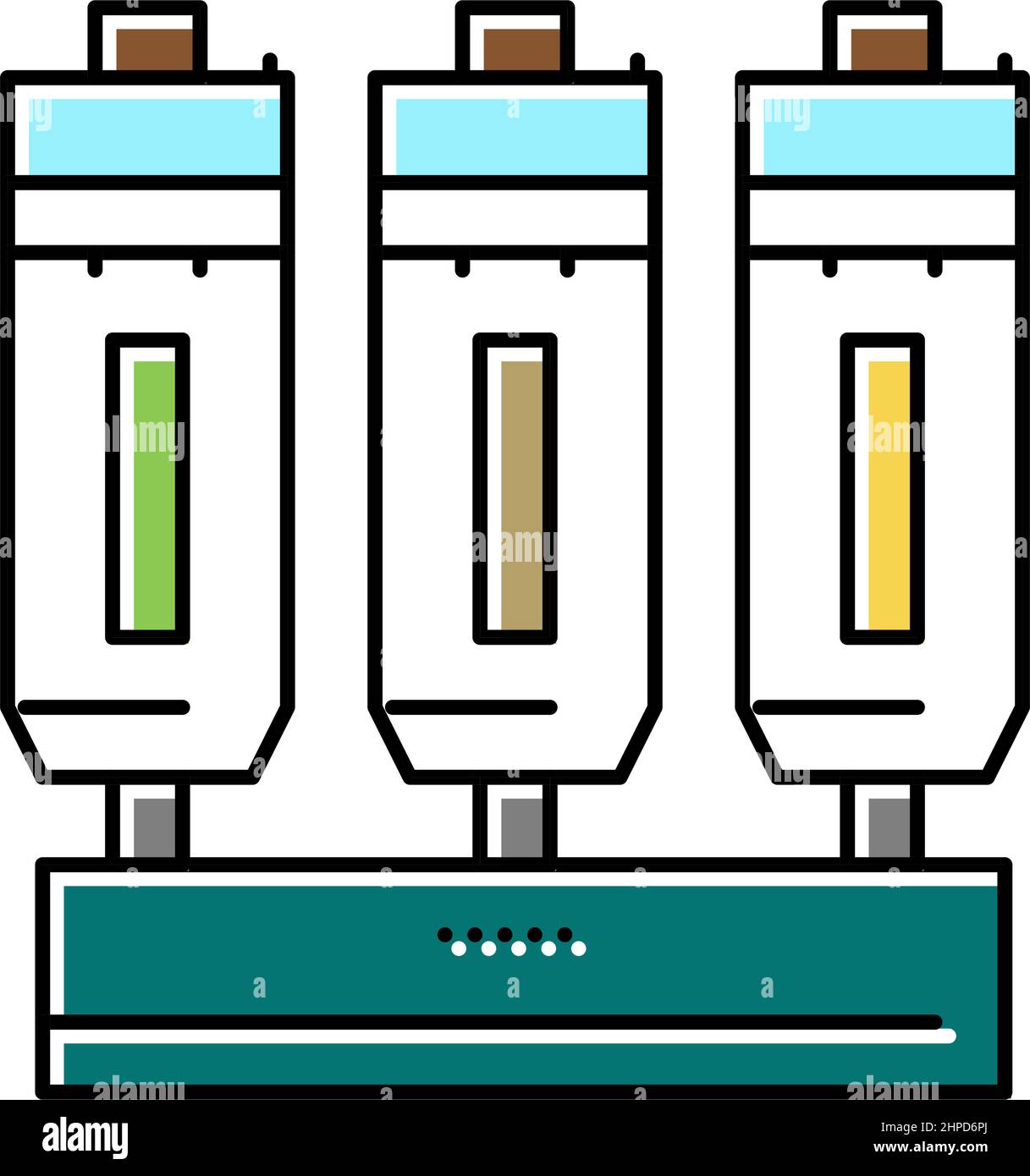refining olive color icon vector illustration Stock Vector Image & Art ...