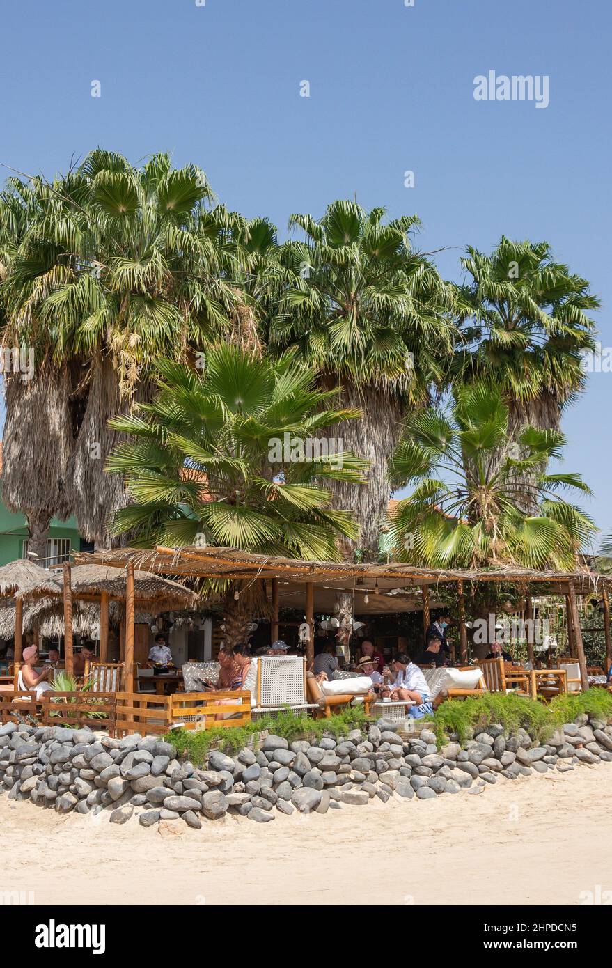 Palm Beach Tropical Restaurant, Praia Santa Maria, Santa Maria, Sal, República de Cabo (Cape