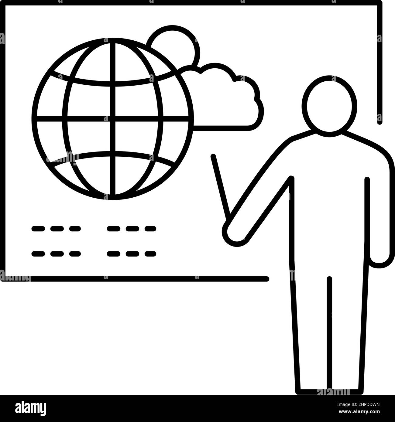 Weather reporter Black and White Stock Photos & Images - Alamy